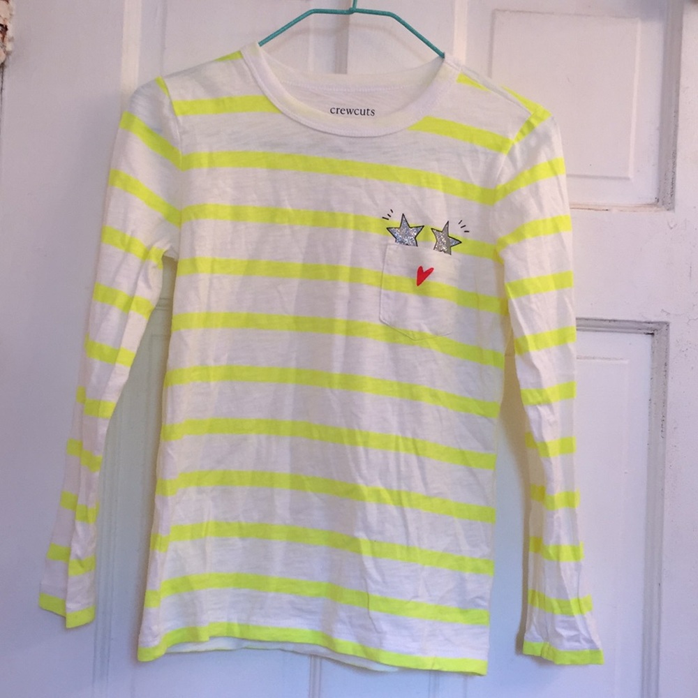 Crewcuts by J. Crew girls striped top in size 10